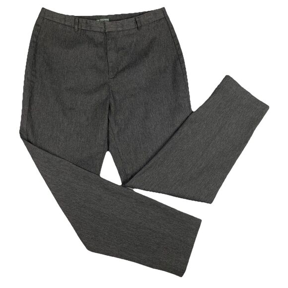 DOCKERS Recode Gray Classic Flat Front Straight Leg Dress Pants - Size 14M - Picture 1 of 7